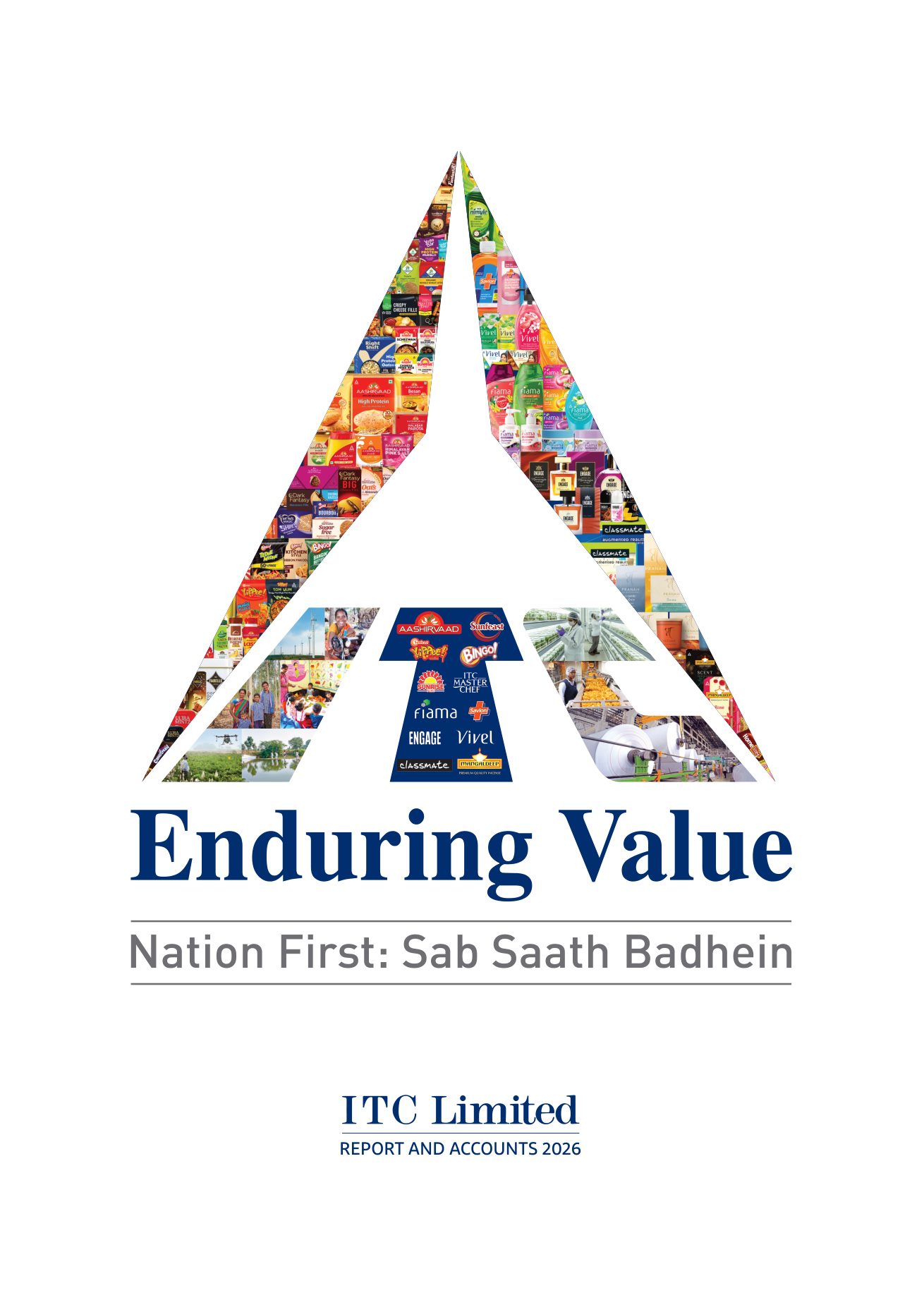 Cover of ITC's Report and Accounts 2026. Source: ITC Limited.